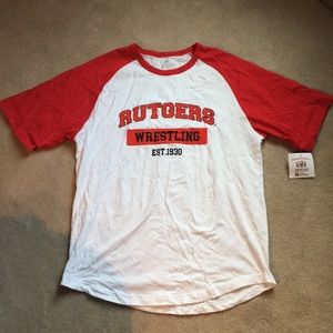 Rutgers University Color Block Tee